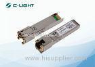 RJ45 100m SFP Optical Transceiver 1.25Gb/s For 1000BASE COPPER TX Ethernet