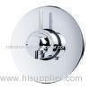 Low Water Pressure Concealed Thermostatic Shower Valve With Round Plate Cover