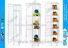 Single Wire Display Stands Wire Mesh Lockers in Zinc Plating