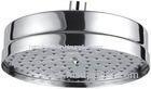 Chrome Coated Finish Waterfall Overhead Rain Shower Head With Ball Joint