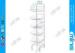 5 Tier Basket Wire Rack Display Stands 5 Layers , Mordern Display Shelves for Storage
