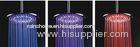 Wall / Ceiling Mounted Brass LED Overhead Rain Shower Head For Bathroom