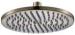 Anti - Corrosion High Pressure Overhead Rain Shower Head With 10 Inch Round