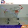 Heavy Duty Wire Shopping Trolley Shopping Cart Chrome Plated 210L