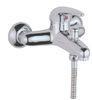 Single Handle Wall Mounted Exposed Shower Faucet With Ceramic Cartridge