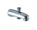 Auti - Splash Aerator Brass Extended Wall Mounted Bath Spout With Diverter