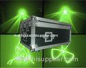 3W 532nm Stage Sound / Auto / DMX Laser Lights for Pub / bar DJ Show