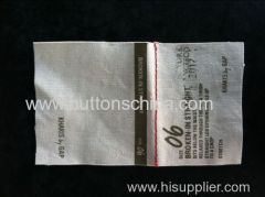 FBRIC LABEL WITH LOGO
