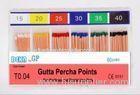 Hot sell finest Americian polymer gutta percha points CE 0197