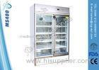 Two Doors Pharmaceutical Refrigerator With Big Volume , Medicine Freezer