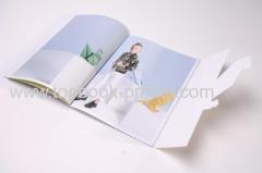 Print special-shape die-cut UV varnishing children's comic softcover or softback books