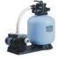 Plastic Swimming Pool Sand Filters With Pumps Set , Water Filtration Equipment