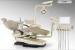 Genuine Leather Cushion Dental Chair Unit Danmark Linak Motor