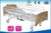 Foldable Two Function Electric Nursing Beds For Handicapped With Castor