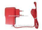 Red Travel Charger for Heated Clothing Battery CE FCC ROHS