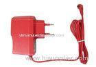 Red Travel Charger for Heated Clothing Battery CE FCC ROHS
