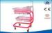 Infant Hospital Bed , Mobile Baby Cot With Four Flexible Casters