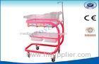 Infant Hospital Bed , Mobile Baby Cot With Four Flexible Casters