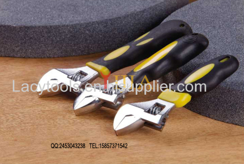 short handle small type mini style adjustable wrench