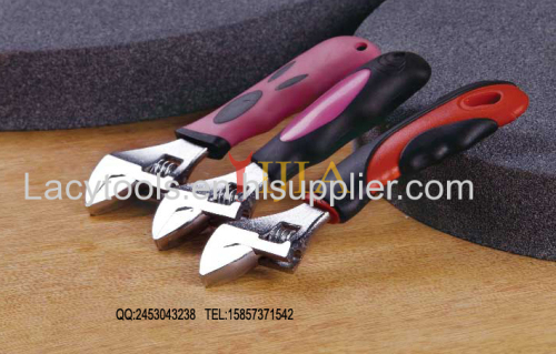 short handle small type mini style adjustable wrench