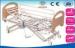 5 Function Electric Nursing Beds With Steel Side Rails , MDF Head Board