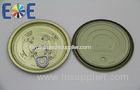 Recycling Round Tin Can Lids Safe Rim With Food Grade / Milk Can Lids