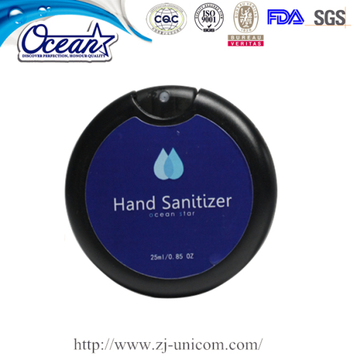 25ml round Card Hand Sanitizer Spray business corporate gifts