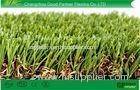 PE / PP Residential Artificial Turf Grass GP Green and Brown for Decoration