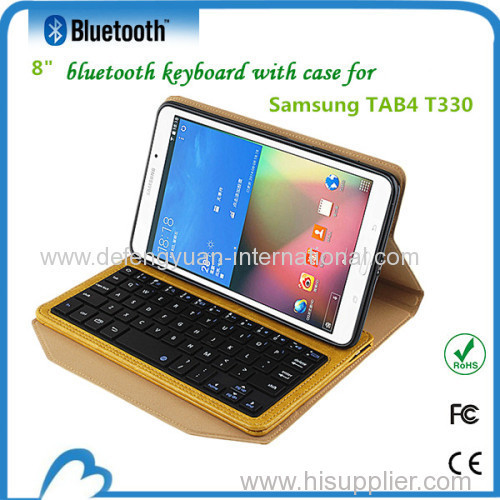 High quality bluetooth gaming keyboard with PU leather case