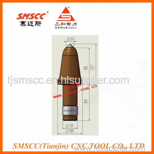 Underground Miner Picks Coal Mining Bits Tungsten Carbide Tipped Kennametal Coal Mine Conical Shanks Chisels
