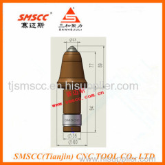 Tungsten Carbide Miner Bits Coal Mining Bits Surface and Underground Mine Cutting Picks Kennametal Coal Mining Conical S