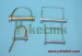 double wire tab lock pins carbon steel round handle