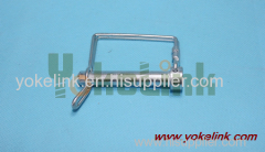 double wire tab lock pins carbon steel round handle