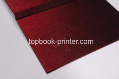 custom linen cloth debossed cover hardbound or hardcover book