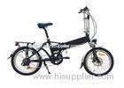 Black Lightweight Folding electric bike 250webike 36v10ah Aluminum Alloy frame