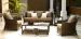 4pcs rattan sofa set.