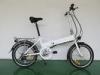 Light weight 20 inch foldable panasonic electric bicycle with inside frame battery