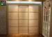 Dark MDF Panel Standard Bedroom Sliding Wardrobe Doors for Closet