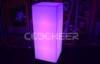 Outdoor illuminated Bar Led Cocktail High Light Pillar Table Rechargeable