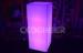 Outdoor illuminated Bar Led Cocktail High Light Pillar Table Rechargeable