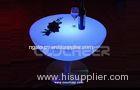 PE Plastic RGB color Led Lighting Coffee Table for restaurant , wedding