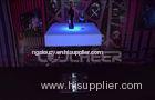 Custom illuminated Glow event furniture led bar table with color changing