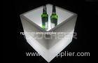 Square Rechargeable Iithium Battery LED Ice Bucket Lighting Plastic beer Containers