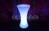 Remote Control Led Cocktail Table / highboy cocktail tables for Nightclub