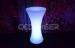 Remote Control Led Cocktail Table / highboy cocktail tables for Nightclub