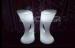 Light Up Indoor Nightclub LED Bar Stools Plastic LED small Stool Seat