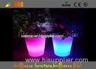 Garden decorative RGB LED Flower Pots with Lithium polymer battery 48*48*42mm