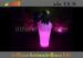 decorative IP56 Glowing LED Flower Pots illuminated planters for night club
