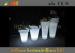 Beautiful Plastic RGB Led Lighted Flower Pots With Lithium Battery CE / UL / ROHS