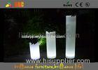 electric IP56 5v illuminated flower pots , Waterproof LED Pillar For Events Decorations
